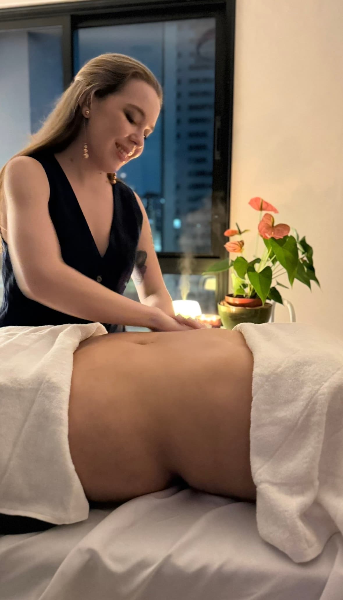 Drenagem Linfática — massagem terapêutica